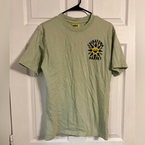 chinatown market smiley Originals Size Medium Green Graphic Print On Both Sides